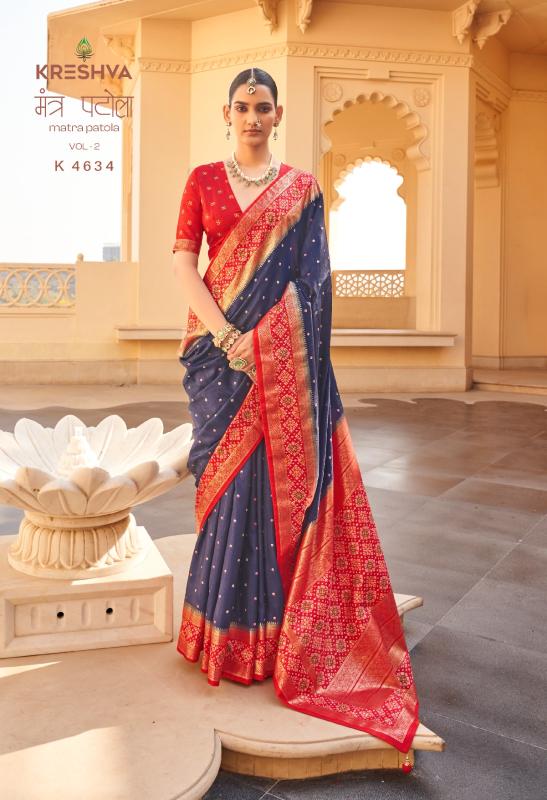 Kreshva mantra patola vol-2 patola sarees bulk